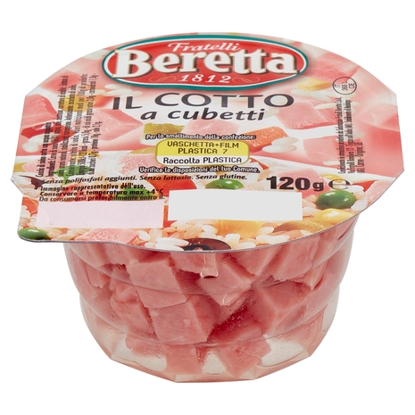 Prosciutto Cotto a Cubetti, 120 g